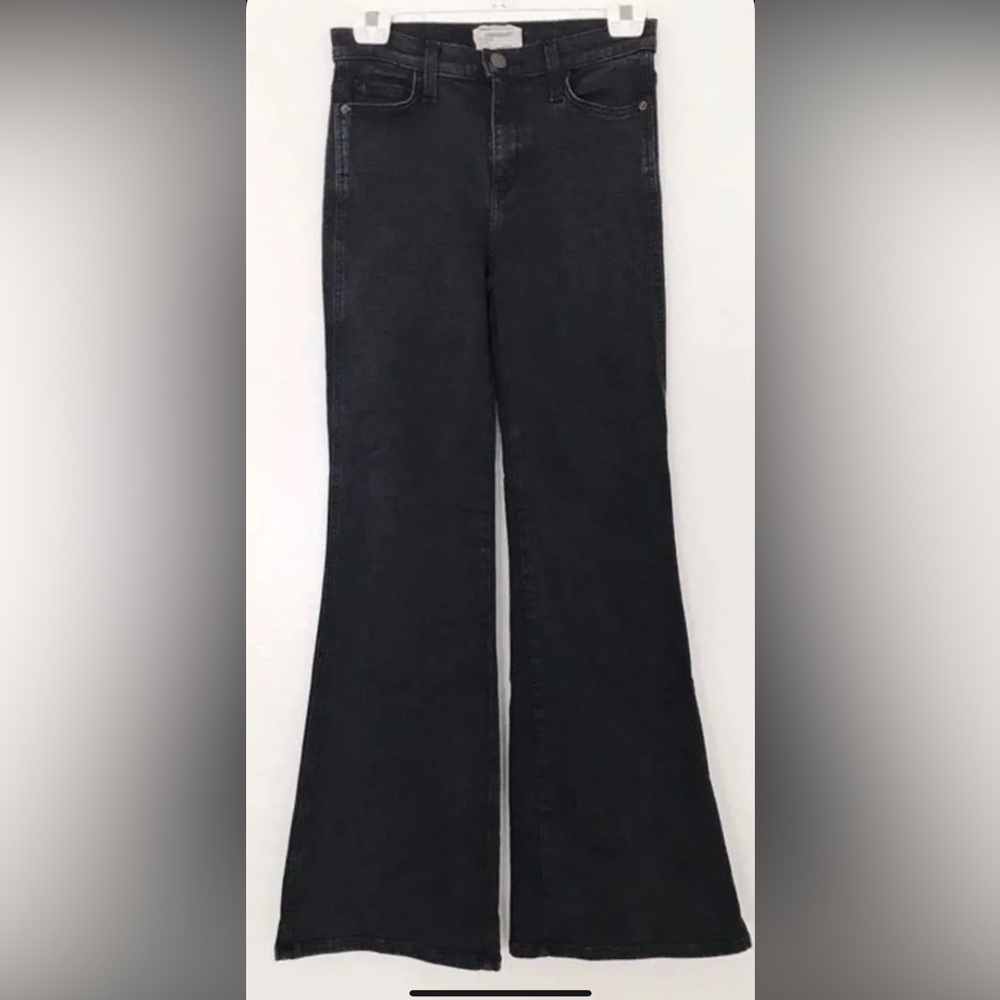 Current/Elliot Black Flared Women's Jeans